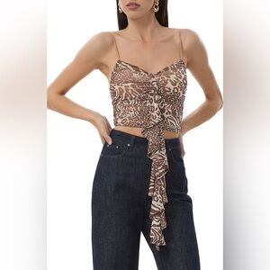 Animal Print Women's Top